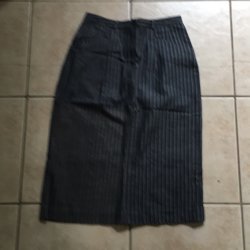 Vintage pinstripe skirt